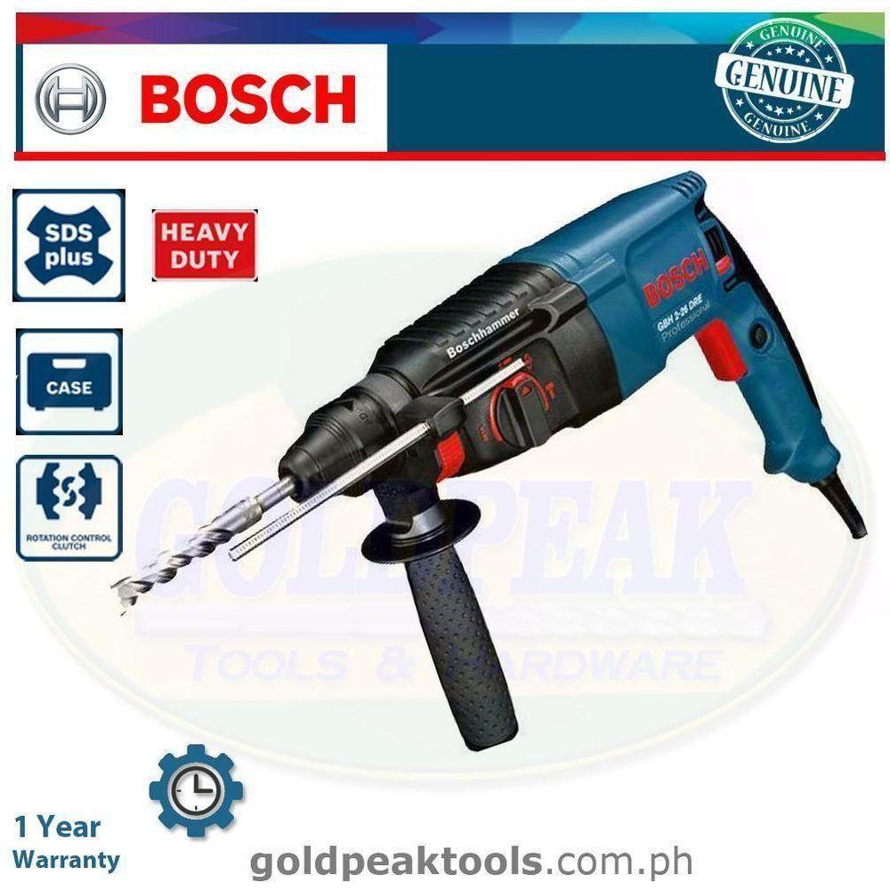 Bosch GBH 2-26 DRE 3-Modes Rotary Hammer - Goldpeak Tools PH Bosch Bosch GBH 2-26 DRE 3-Modes Rotary Hammer - Goldpeak Tools PH Bosch